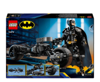LEGO SUPER HEROES 76273 Figurka Batmana do zbudowania i batcykl - 1248520 - zdjęcie 6